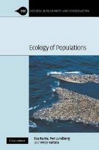Enlarge image Cover: Ecology of Populations - Cambridge University Press
