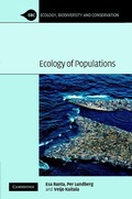 Cover: Ecology of Populations - Cambridge University Press