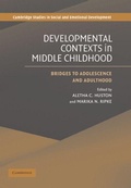 Cover: Developmental Contexts in Middle Childhood - Cambridge University Press