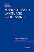 Cover: Memory-Based Language Processing - Cambridge University Press