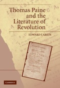 Cover: Thomas Paine and the Literature of Revolution - Cambridge University Press