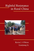 Cover: Rightful Resistance in Rural China - Cambridge University Press