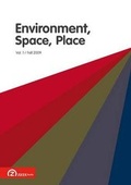 Cover: Environment, Space, Place: (Fall 2009) v. 1, Issue 2 - Zeta Books