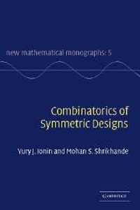 Abbildung von: Combinatorics of Symmetric Designs - Cambridge University Press