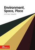 Cover: Environment, Space, Place: (Spring 2010) v. 2, Issue 1 - Zeta Books