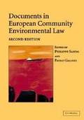 Abbildung von: Documents in European Community Environmental Law - Cambridge University Press