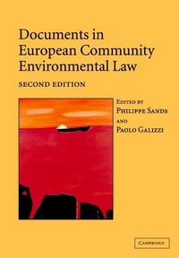 Bild: Documents in European Community Environmental Law - Cambridge University Press