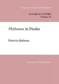 Enlarge image Cover: Phthonos In Pindar - University of California Press