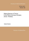 Cover: Sibling Species of Titmice in the Parus inornatus Complex (Aves: Paridae) - University of California Press