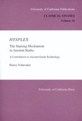 Cover: Hysplex - University of California Press