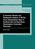 Cover: A Taxonomic Revision and Phylogenetic Analysis of the Ant Genus Gnamptogenys Roger in Southeast Asia and Australasia (Hymenoptera: Formicidae: Ponerinae) - University of California Press