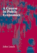 Bild: A Course in Public Economics - Cambridge University Press