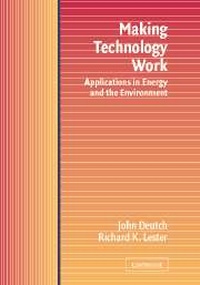 Enlarge image Cover: Making Technology Work - Cambridge University Press