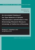 Cover: An Annotated Catalog of the Type Material of Aphytis (Hymenoptera: Aphelinidae) in the Entomology Research Museum, University of California at Riverside - University of California Press