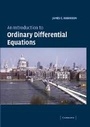 Cover: An Introduction to Ordinary Differential Equations - Cambridge University Press