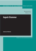 Cover: Ingush Grammar - University of California Press