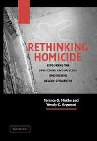 Enlarge image Cover: Rethinking Homicide - Cambridge University Press