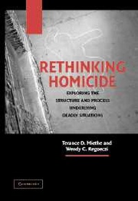 Enlarge image Cover: Rethinking Homicide - Cambridge University Press