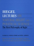Cover: Lectures on Natural Right and Political Science - University of California Press