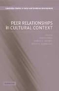 Cover: Peer Relationships in Cultural Context - Cambridge University Press