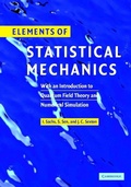 Cover: Elements of Statistical Mechanics - Cambridge University Press