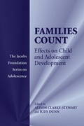 Cover: Families Count - Cambridge University Press
