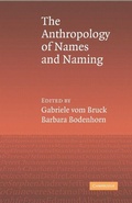 Cover: An Anthropology of Names and Naming - Cambridge University Press