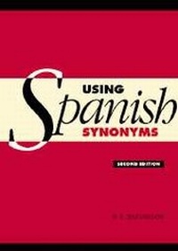 Enlarge image Cover: Using Spanish Synonyms - Cambridge University Press