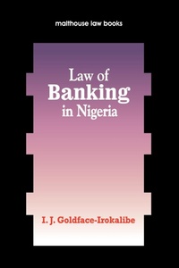 Abbildung von: Law of Banking Nigeria - Malthouse Press