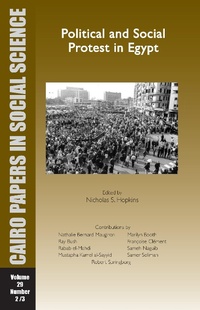 Enlarge image Cover: Political and Social Protest in Egypt - The American University in Cairo Press