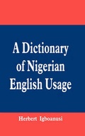 Cover: A Dictionary of Nigerian English Usage - African Books Collective