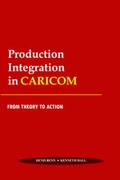 Cover: Production Integration in Caricom - Ian Randle Publishers,Jamaica