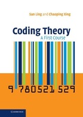 Cover: Coding Theory - Cambridge University Press