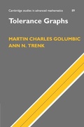 Cover: Tolerance Graphs - Cambridge University Press