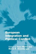 Cover: European Integration and Political Conflict - Cambridge University Press
