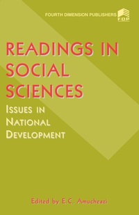 Abbildung von: Readings in Social Science - Fourth Dimension Publishing Co Ltd ,Nigeria