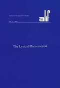 Cover: The Lyrical Phenomenon - The American University in Cairo Press