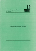 Cover: Alif: Journal of Comparative Poetics, no. 23 - The American University in Cairo Press