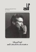 Cover: Edward Said and Critical Decolonization 2005 - The American University in Cairo Press