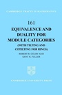 Cover: Equivalence and Duality for Module Categories with Tilting and Cotilting for Rings - Cambridge University Press