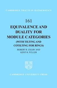 Abbildung von: Equivalence and Duality for Module Categories with Tilting and Cotilting for Rings - Cambridge University Press