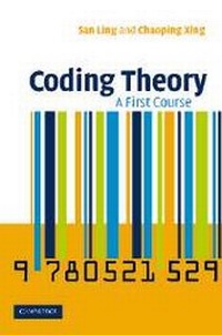 Abbildung von: Coding Theory - Cambridge University Press
