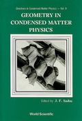 Cover: Geometry In Condensed Matter Physics - World Scientific Publishing Co Pte Ltd