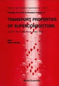 Cover: Transport Properties Of Superconductors - Proceedings Of The International Conference - World Scientific Publishing Co Pte Ltd