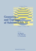 Cover: Geometry And Topology Of Submanifolds Ii - World Scientific Publishing Co Pte Ltd