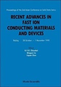 Cover: Recent Advances In Fast Ion Conducting Materials And Devices - Proceedings Of The 2nd Asian Conference On Solid State Ionics - World Scientific Publishing Co Pte Ltd