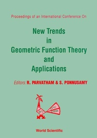 Abbildung von: New Trends In Geometric Function Theory And Applications - Proceedings Of The International Conference - World Scientific Publishing Co Pte Ltd