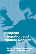 Cover: European Integration and Political Conflict - Cambridge University Press