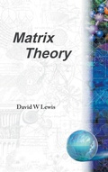 Bild: Matrix Theory - World Scientific Publishing Co Pte Ltd