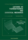 Cover: Lectures On Thermodynamics And Statistical Mechanics - Proceedings Of The Xx Winter Meeting On Statistical Physics - World Scientific Publishing Co Pte Ltd